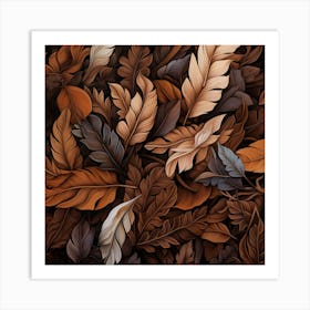 Autumn Leaves 3 Art Print