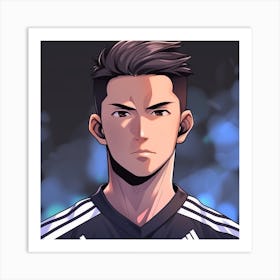 Soccer Player 2 Art Print