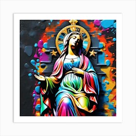 Virgin Mary 11 Art Print