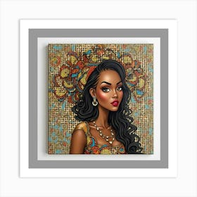 African Woman 3 Art Print