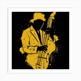 Jazz Musician Art Print