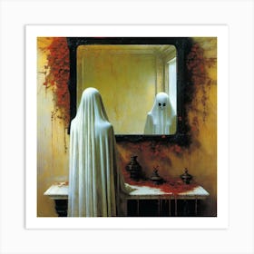 Ghosts In The Mirror Art Print