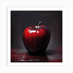 Red Apple 2 Art Print