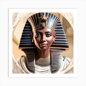 Cleopatra Portrait Artwork 2 Art Print