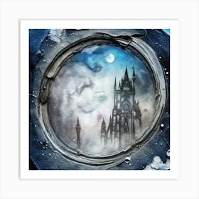 Inside Lost Land Of Otherworldly Dreams Fan 1 Art Print