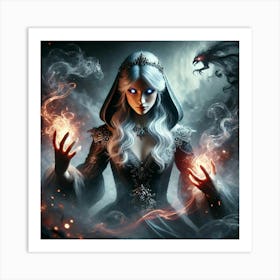 Queen Sorath Secret Power Art Print