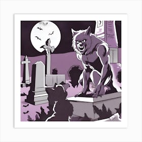 Werewolf Art Print