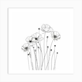 Poppies 88 Art Print