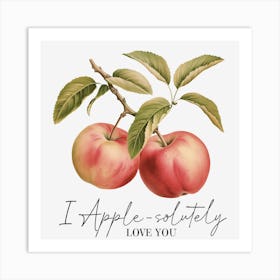 I Apple - Slightly Art Print