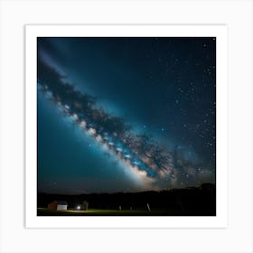 Milky Way Art Print