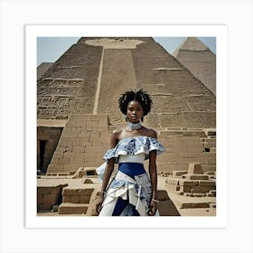 Egyptian Fashion Art Print