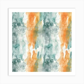 Abstract Watercolor Painting 30 Art Print