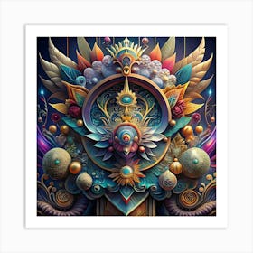 Psychedelic Art Art Print