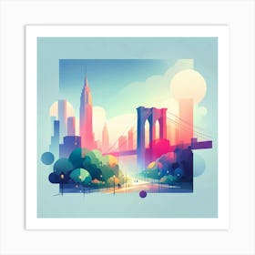 New York City 8 Art Print