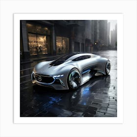 Mercedes Concept Car Art Print