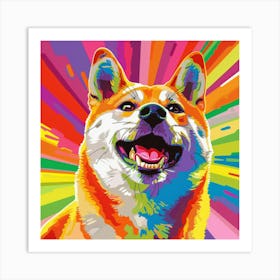 Shiba Inu 8 Art Print