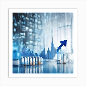 Medical Laboratory In The City Art Print