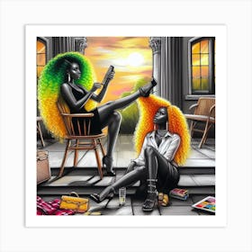 Afrofuturism 1 Art Print