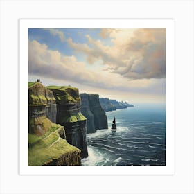 The Cliffs Of Moher Ireland Art Print 1 Art Print