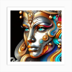 Cleopatra Portrait Artwork 104 Art Print