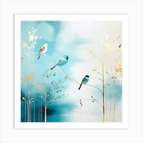 Birds In The Sky Art Print