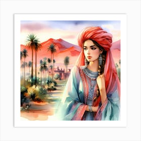 Exotic Beauty Artwork 206 Art Print