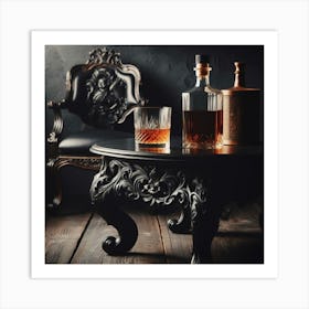 Glass Of Whiskey 1 Art Print