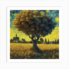 Starry Night 8 Art Print