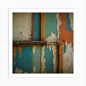 Peeling Paint 6 Art Print