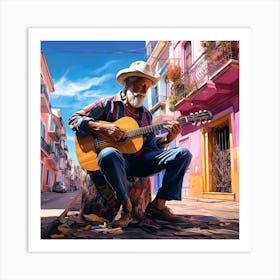 Acoustic Guitar 4 Art Print