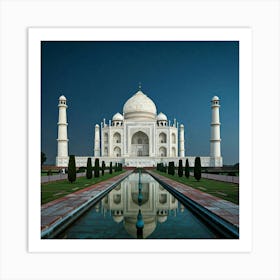 Taj Mahal, Agra Art Print