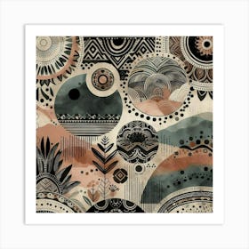 Abstract Painting 24 Art Print