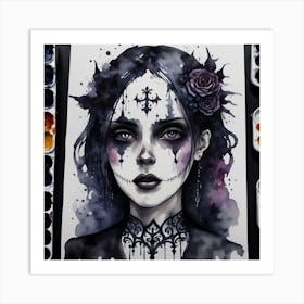 Day Of The Dead Girl Art Print