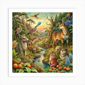 Garden of Eden Art Print