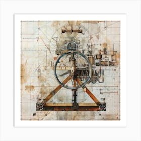 'The Machine' 2 Art Print