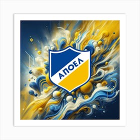 APOEL FC 17 Art Print