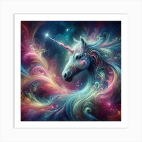 Unicorn Art Art Print