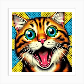 Kitty Cat 3 Art Print