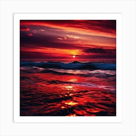 Sunset 24 Art Print