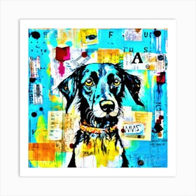 Collie Dog - Canine Class 1 Art Print