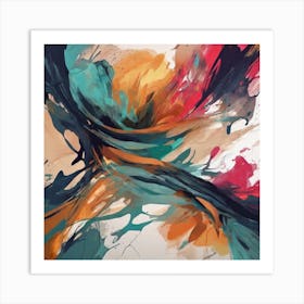 Abstract Painting 18 Art Print