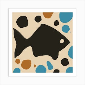 Fish In The Pond Art Print