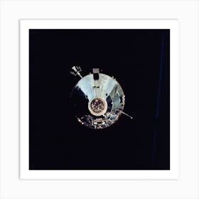 A Photograph Of The Apollo 9 Commandservice Modules Art Print