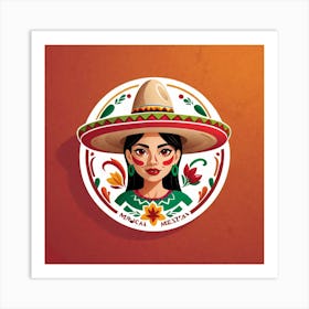 Mexican Logo Design Targeted To Tourism Business 2023 11 08t195120 Art Print