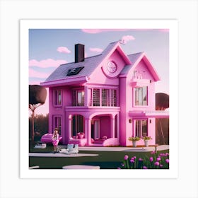 Barbie Dream House (346) Art Print