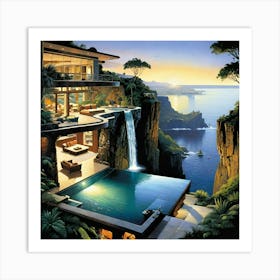 Cliff House 3 Art Print