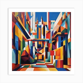 'The City' Art Print