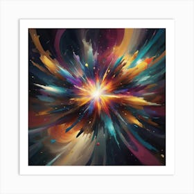 Abstract Painting 147 Art Print