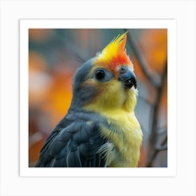 Cockatiel 10 Art Print