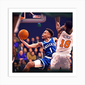 New York Knicks Art Print